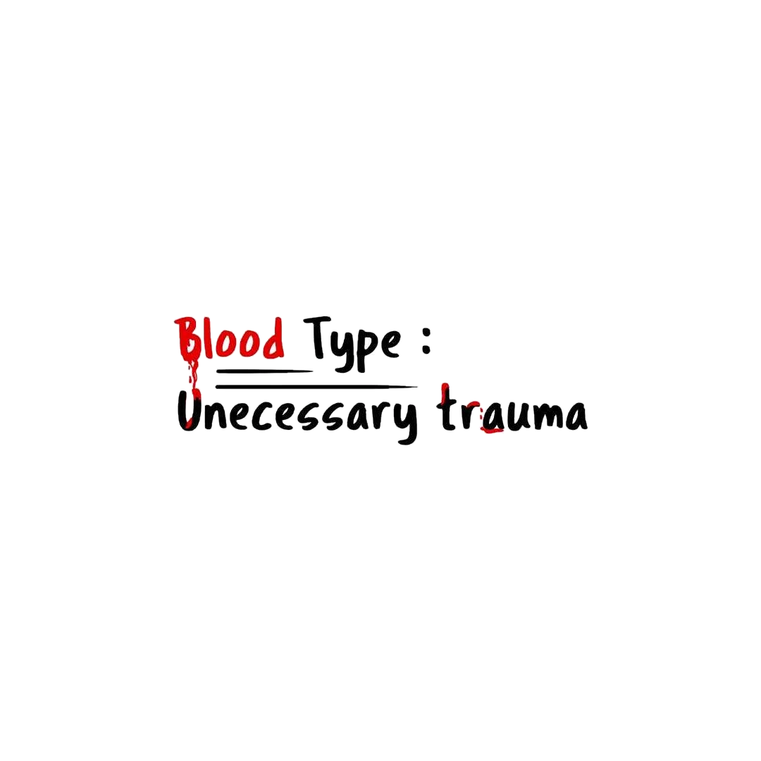 Blood Type Sticker